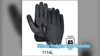 Revisión de los guantes de bombero estructural HySafety 7886